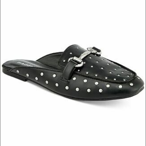 Steve Madden Shoes - Steve Madden Madden Girl Black Studded Loafers
